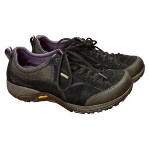 Dansko Black and Purple Women's Loafers